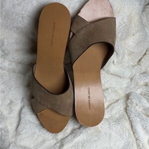 Roberto Del Carlo Tan Women's Mules